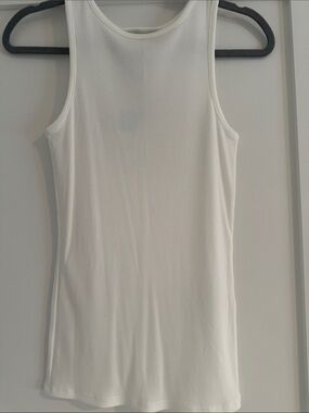 41 Hawthorn White Ribbed Tank Top